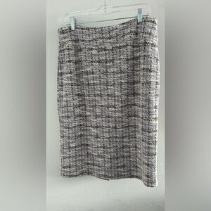 Soho Apparel Tweed Pencil Skirt Size Large